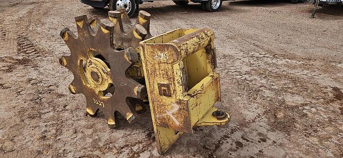 Used 24" Excavator Compaction Wheel