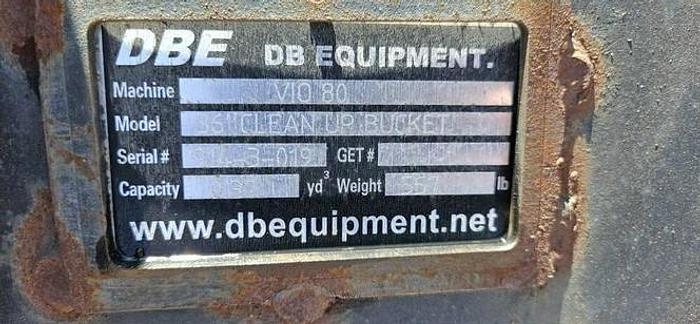 Used 36" Clean Up Excavator Bucket