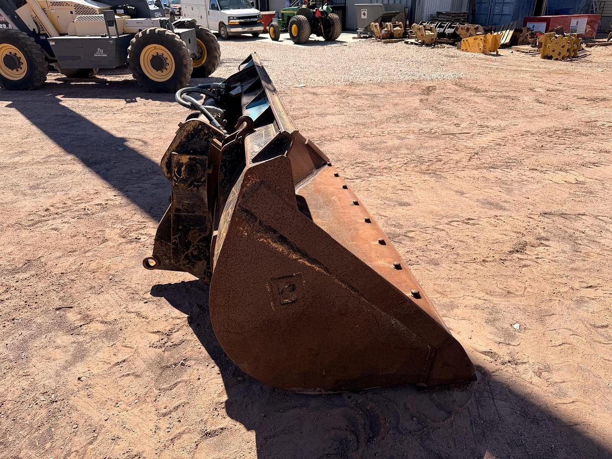 Used 10ft Loader Side Dump Bucket