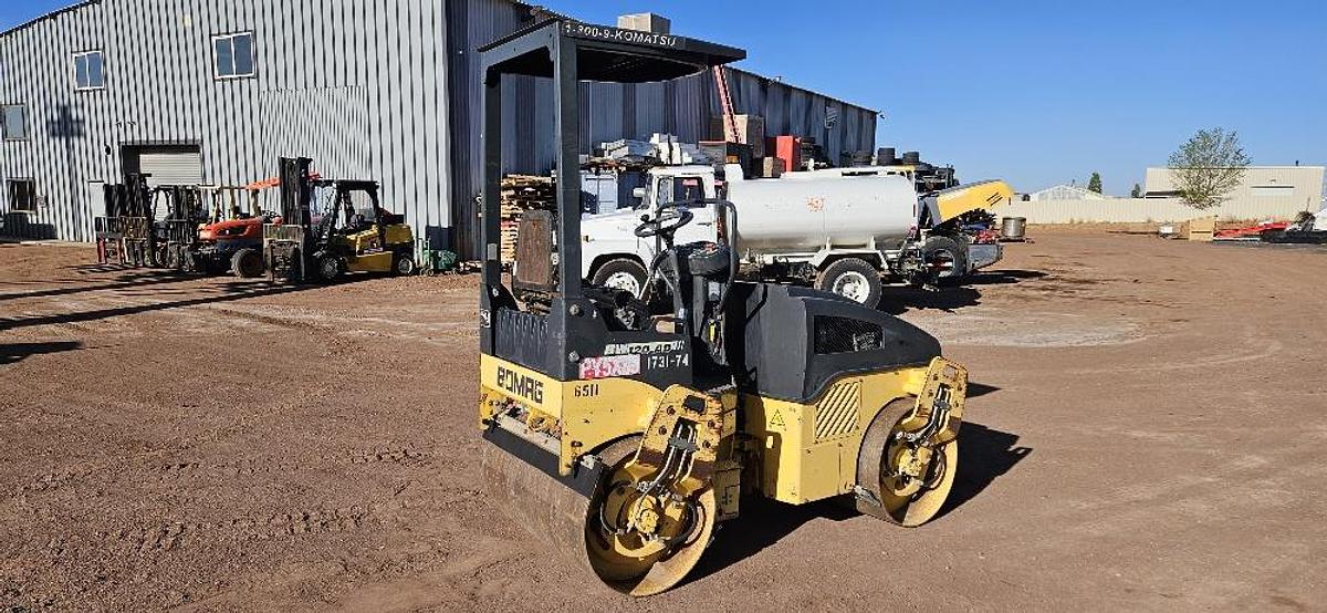 Used Bomag Vibratory Roller Compactor