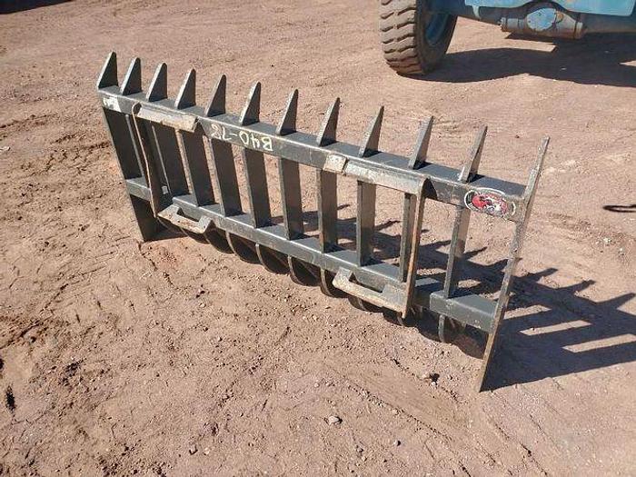66" Skid Steer Root Rake