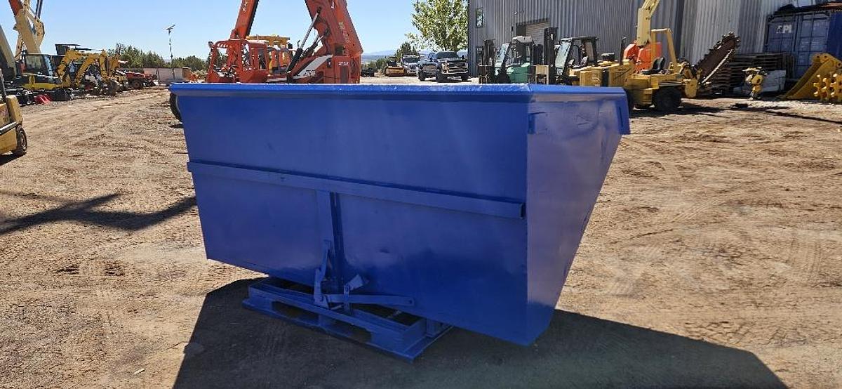 Used 8' Self Dumping Hopper