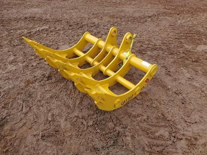 48" Excavator Rake