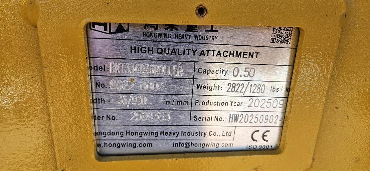 Excavator Compaction Wheel