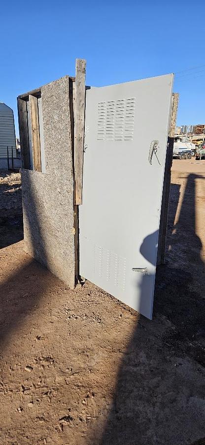 Used 600 Volt Switch Bored Cabinet