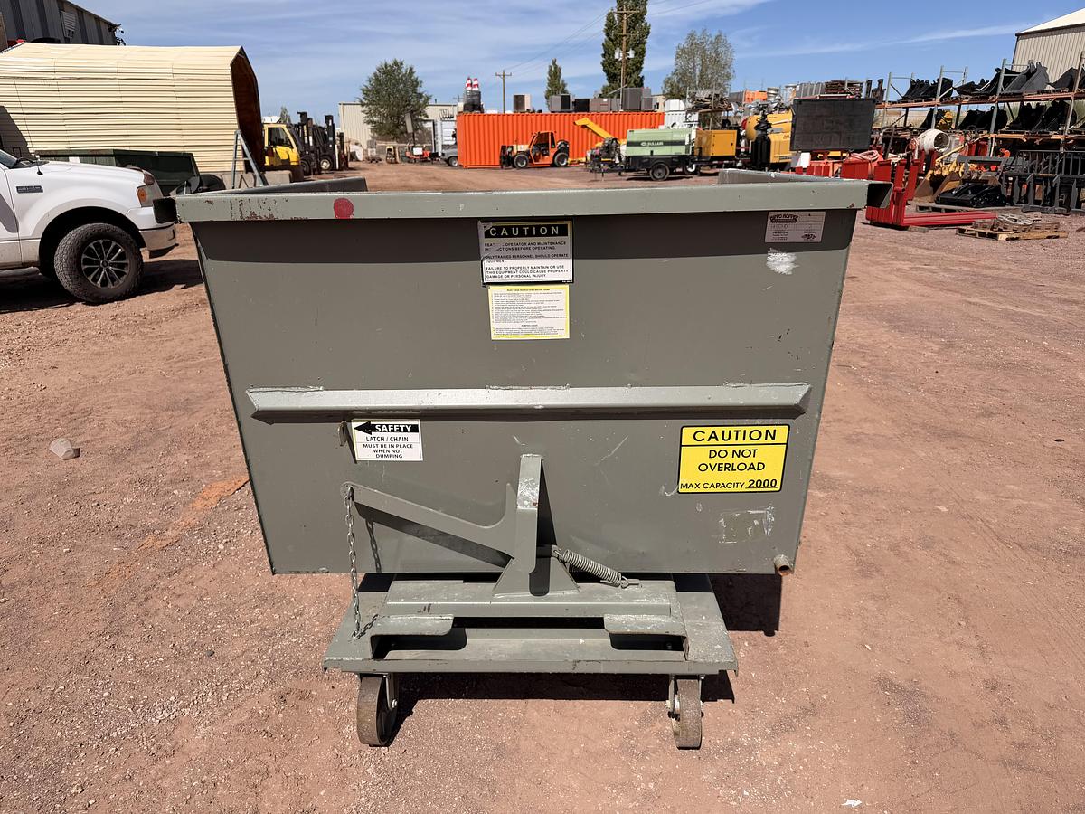 Used Forklift Dump Bin