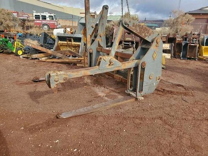 Used 98" Wide Loader Pipe Forks