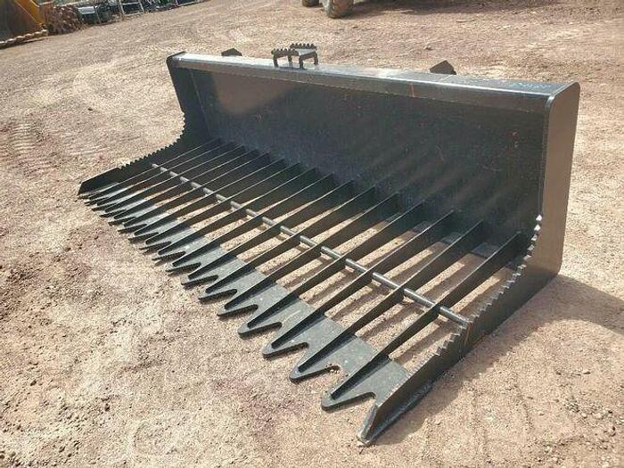 76" Skid Steer Skeleton Bucket