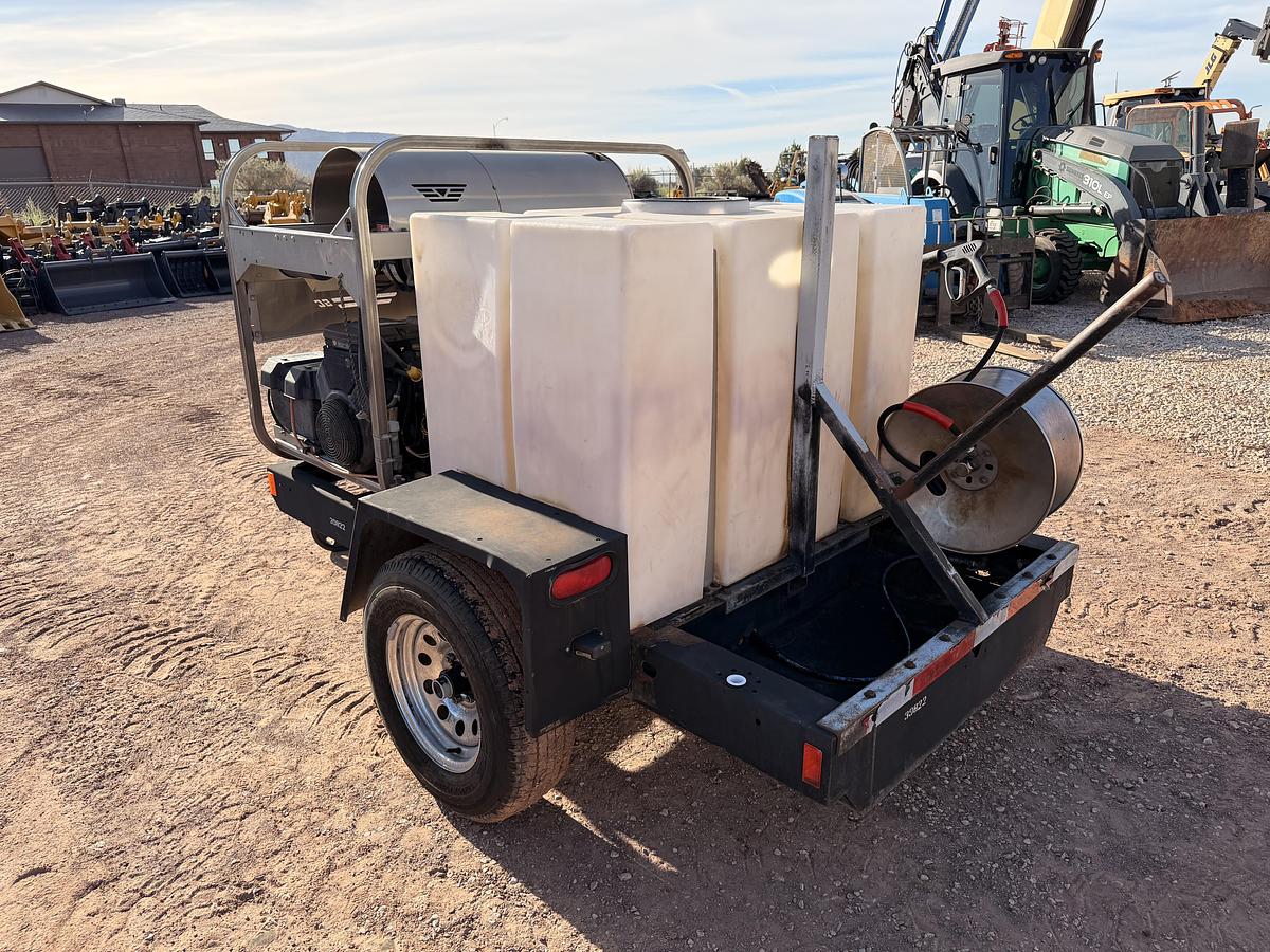 Used Hot Water Pressure Washer Trailer