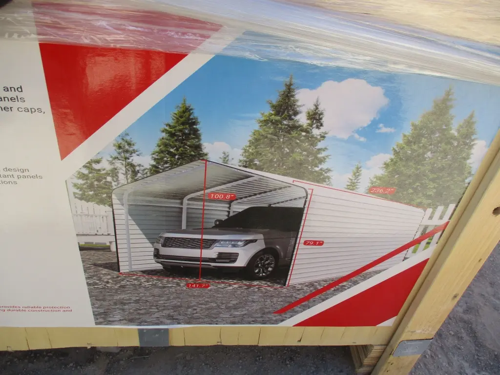 12' x 20' Steel Carport