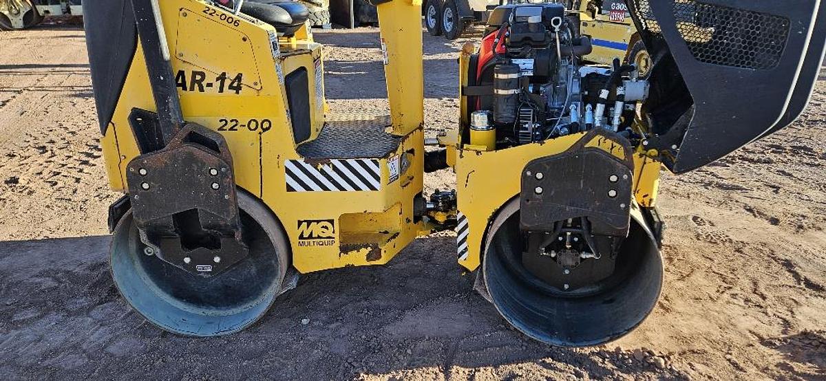 Used 2018 Multiquip Vibratory Double Drum Roller Compactor