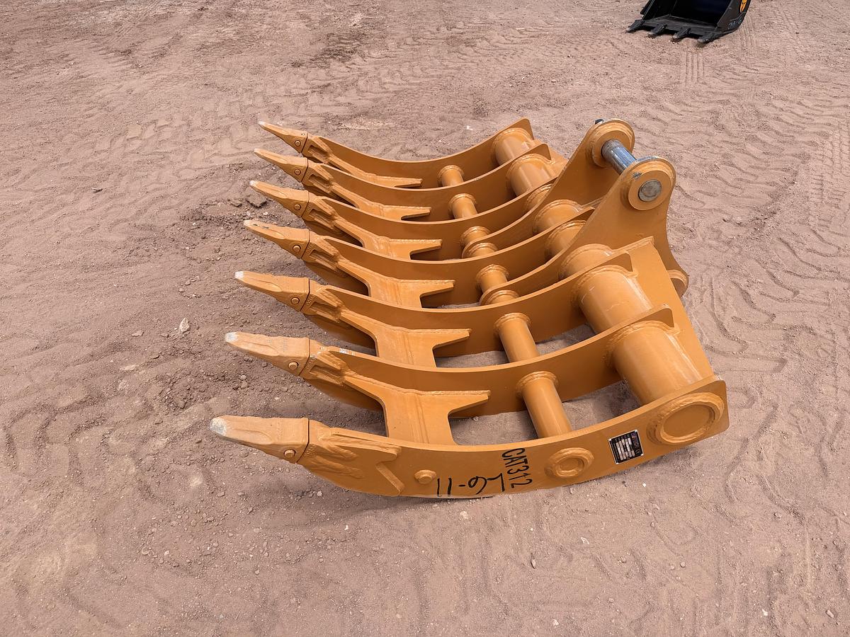60" Excavator Rake