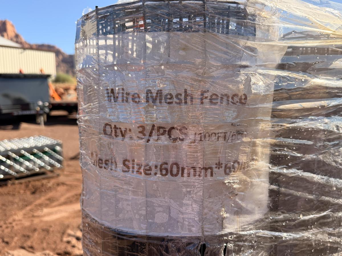 Used Wire Mesh Fencing