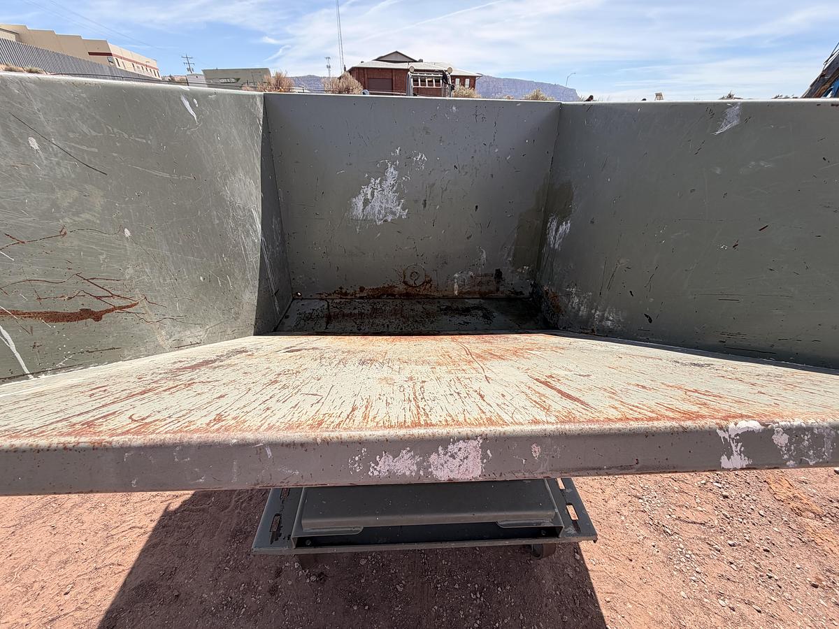 Used Forklift Dump Bin