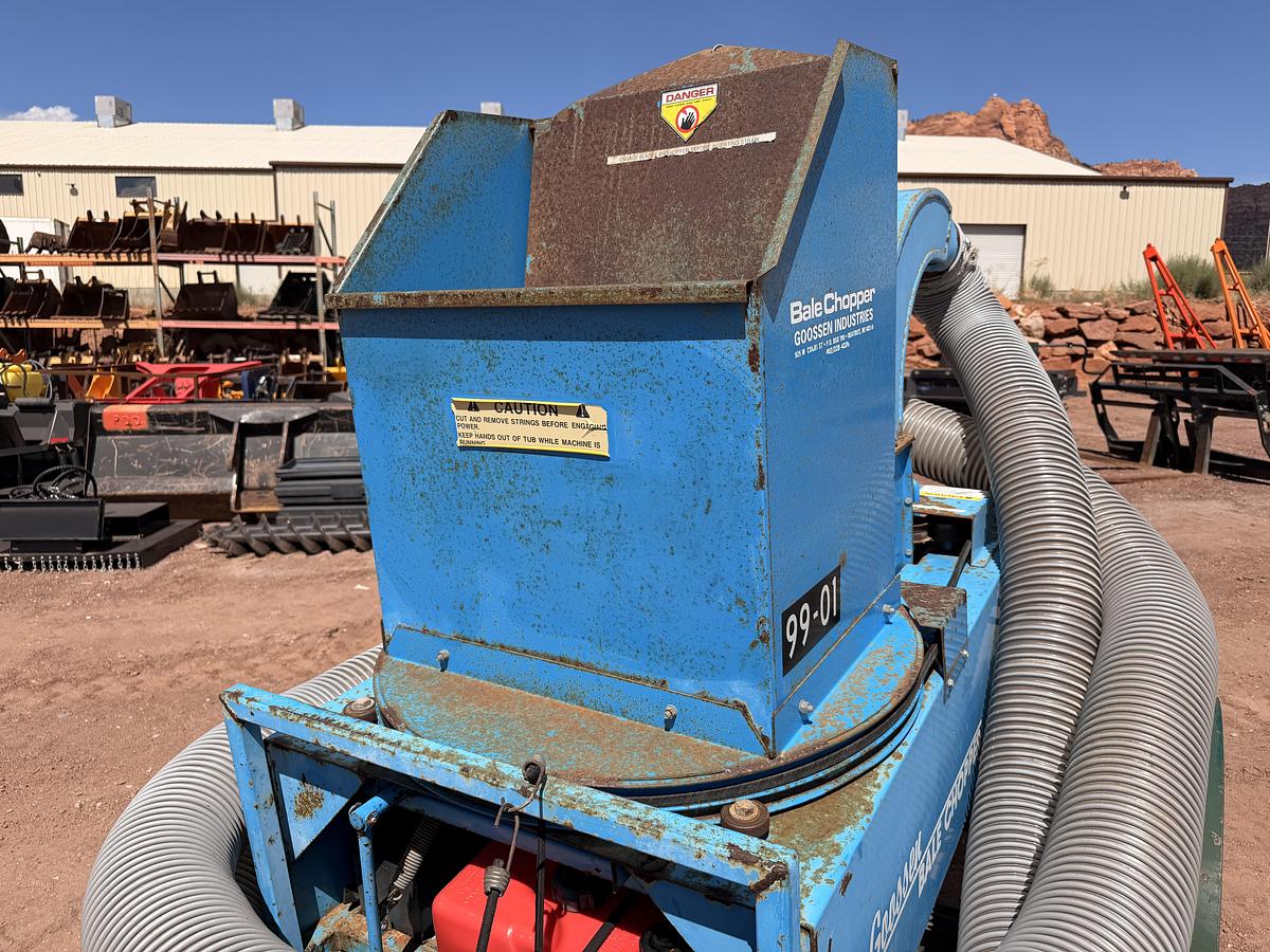 Used Goossen Bale Chopper