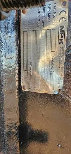 Used 85" Excavator Rake