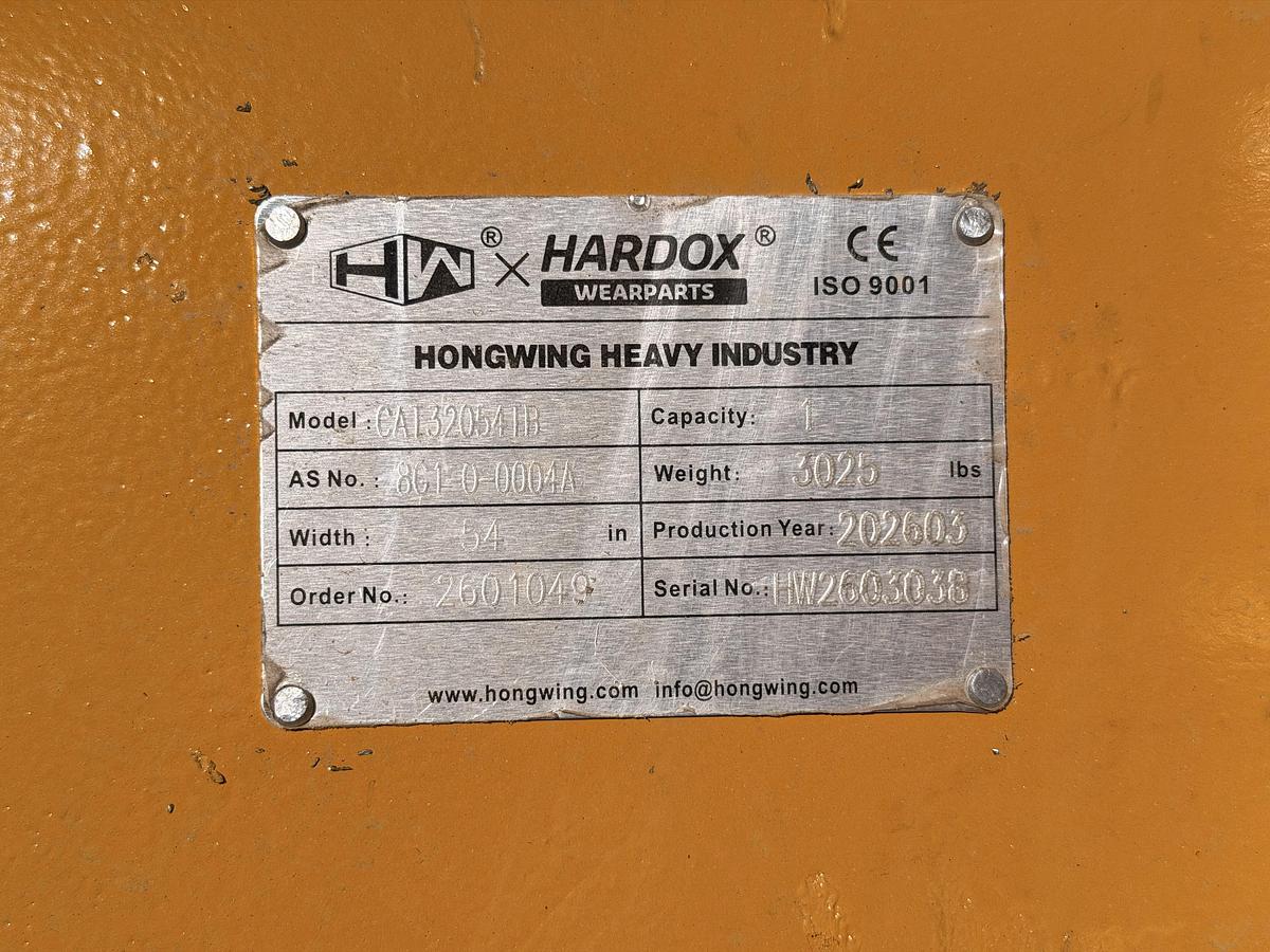 54" Excavator Hydraulic Grapple Bucket