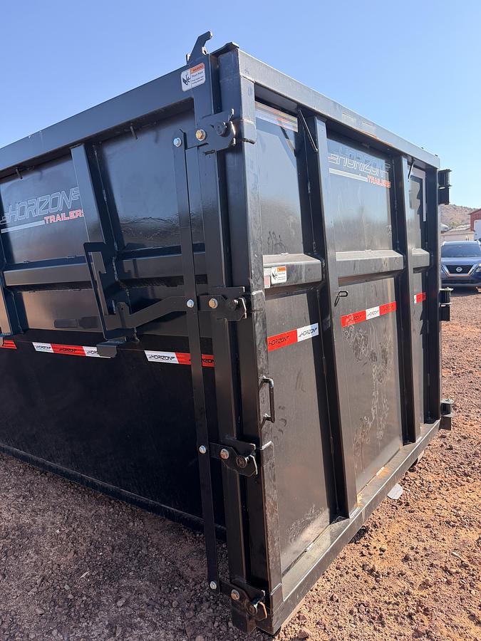 Roll-Off Dumpster-Black