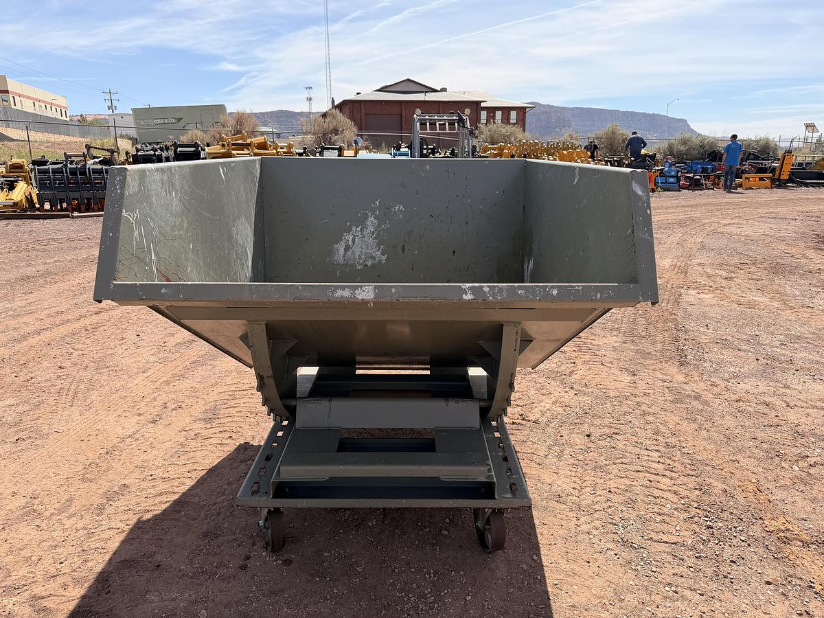 Used Forklift Dump Bin