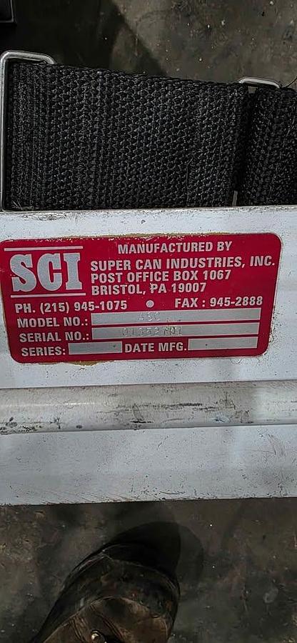 Used Dual Tank Supply Wheel Cart