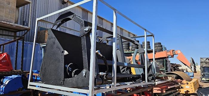 Used Skid Steer Grapple Bucket