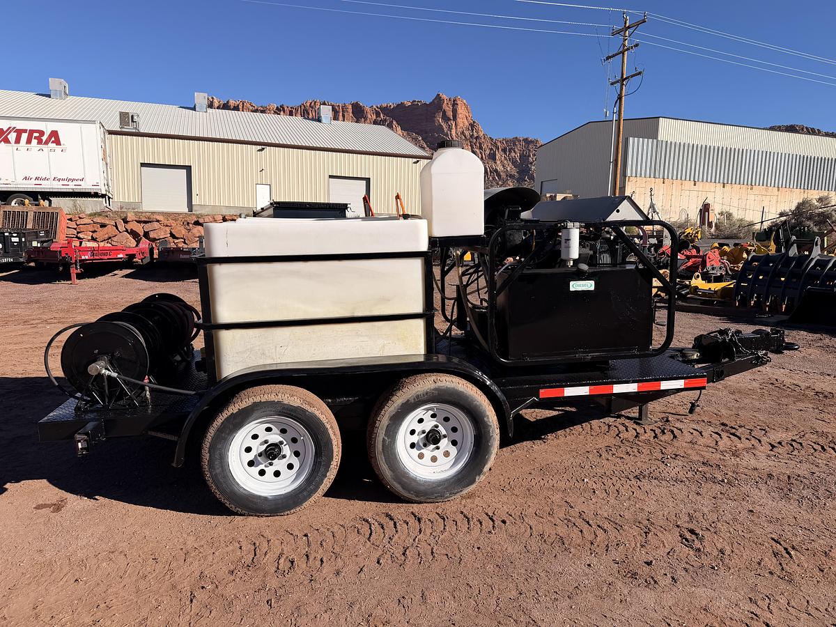 Used Hot Water Pressure Washer Trailer