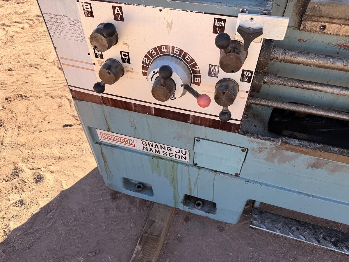 Used Namseon Acra Bed Lathe