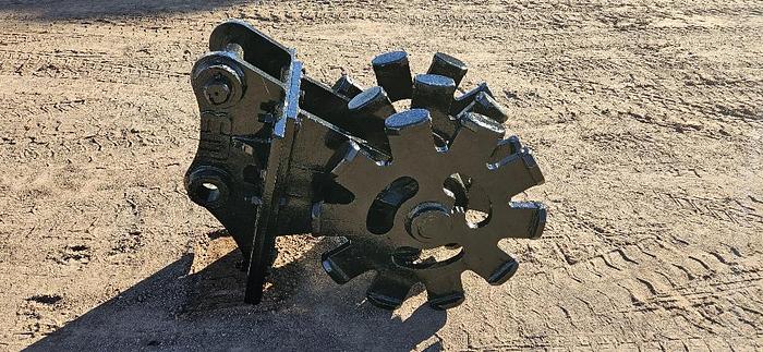 Used 21" Excavator Compaction Wheel