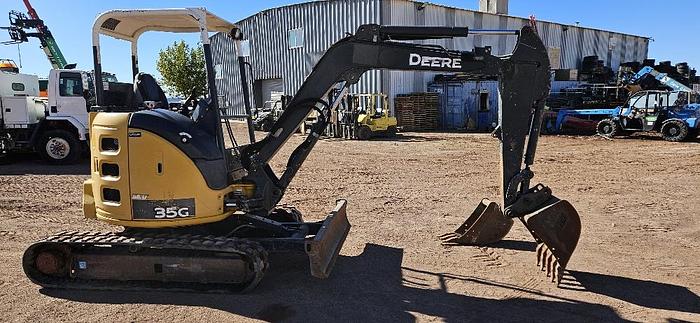 Used 2015 John Deere Mini Excavator