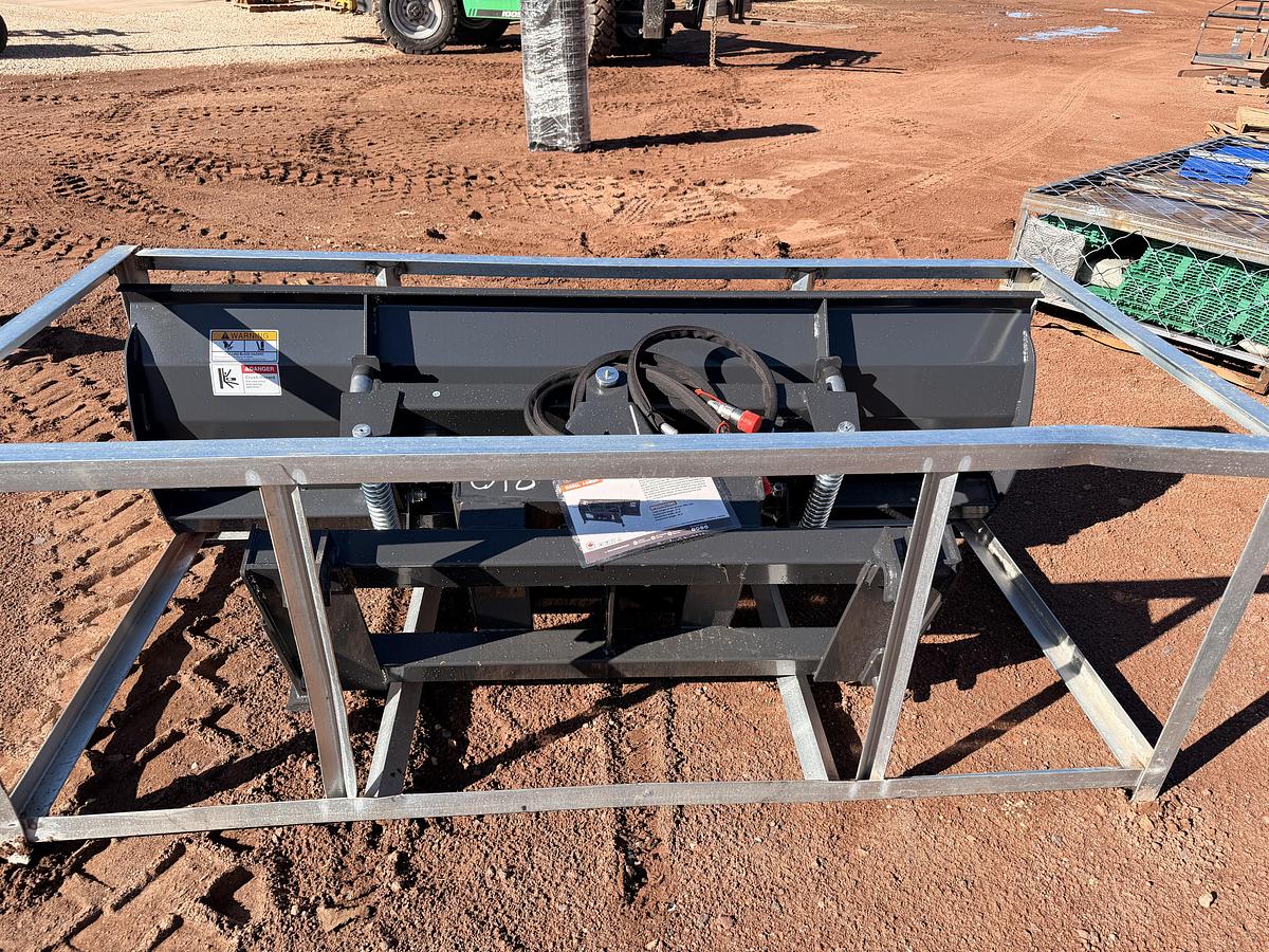 84" Skid Steer Snow Pusher