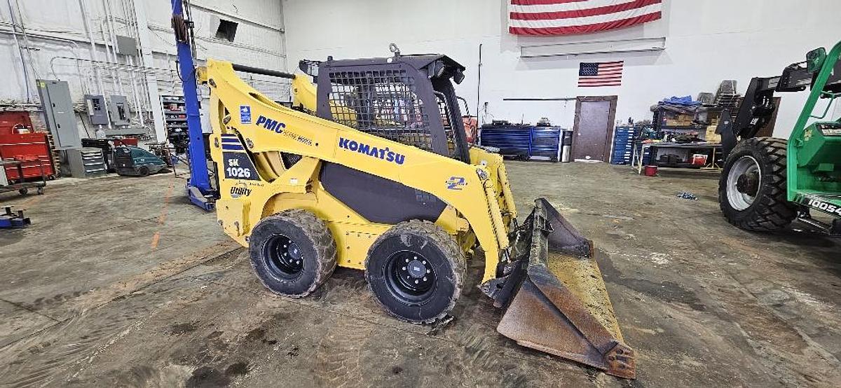 Used 2007 Komatsu SK1026 Skid Steer