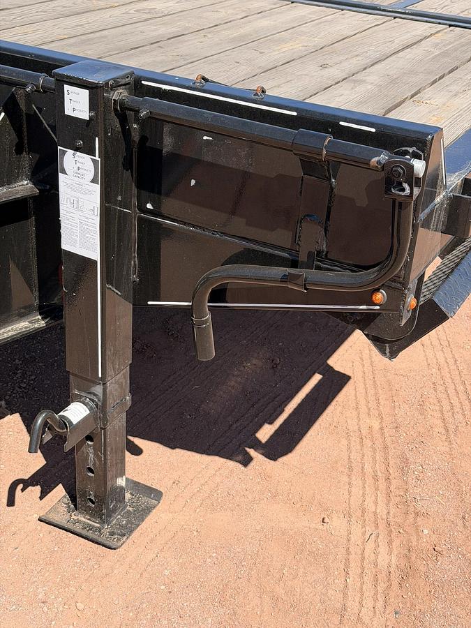 Used Delta Tilt Deck Equipment Trailer