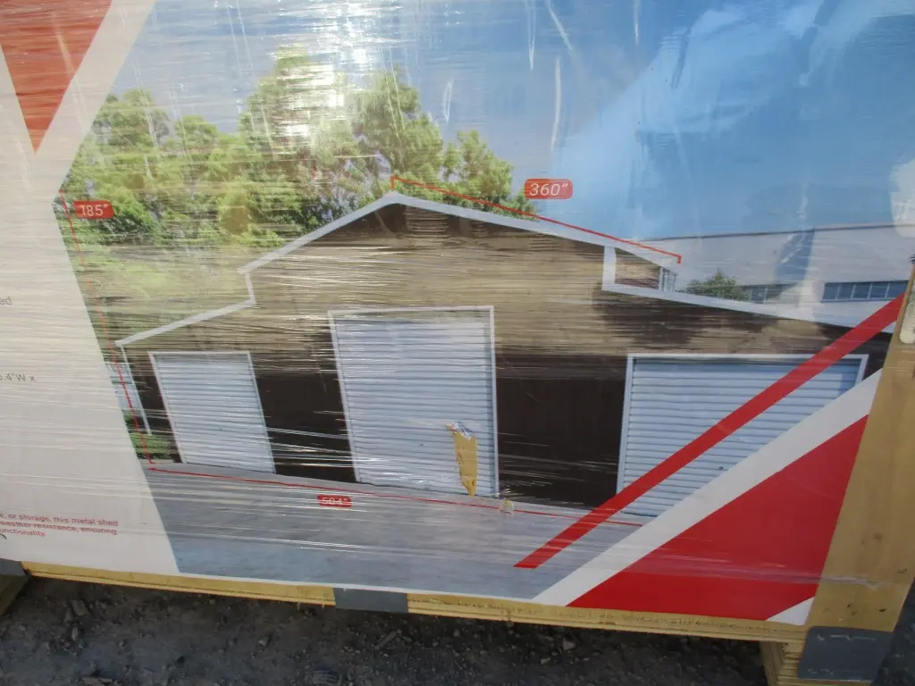 42' x 30' Triple Garage Metal Shed