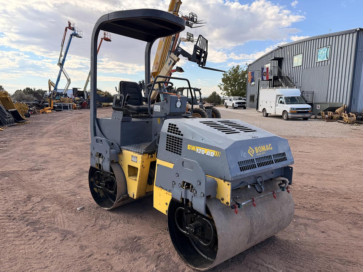 Used 2004 48" Bomag Double Drum Roller