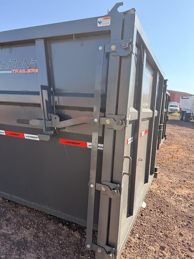 Roll-Off Dumpster-Gray