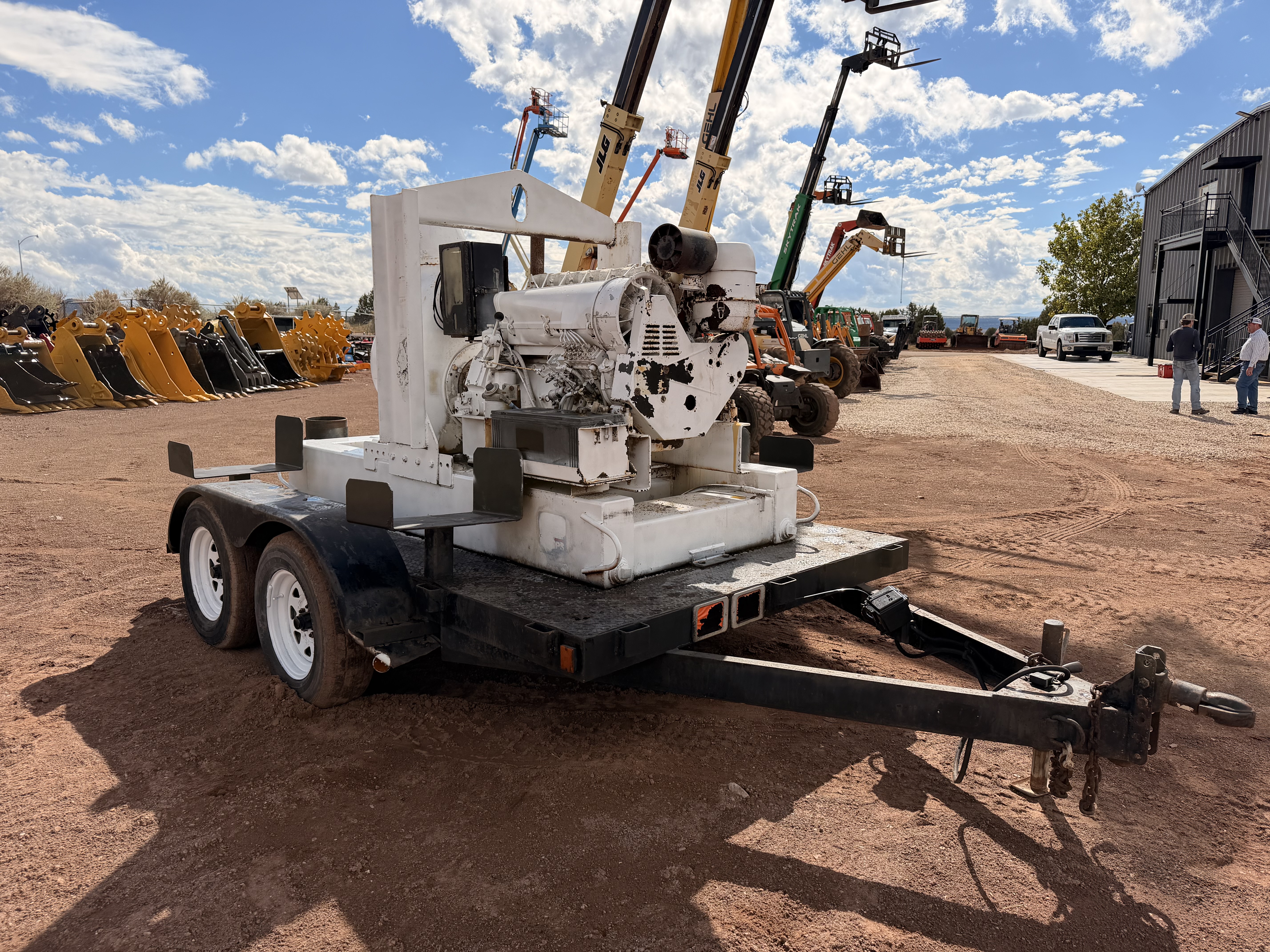 Used 2007 Gorman Rupp Pump Trailer