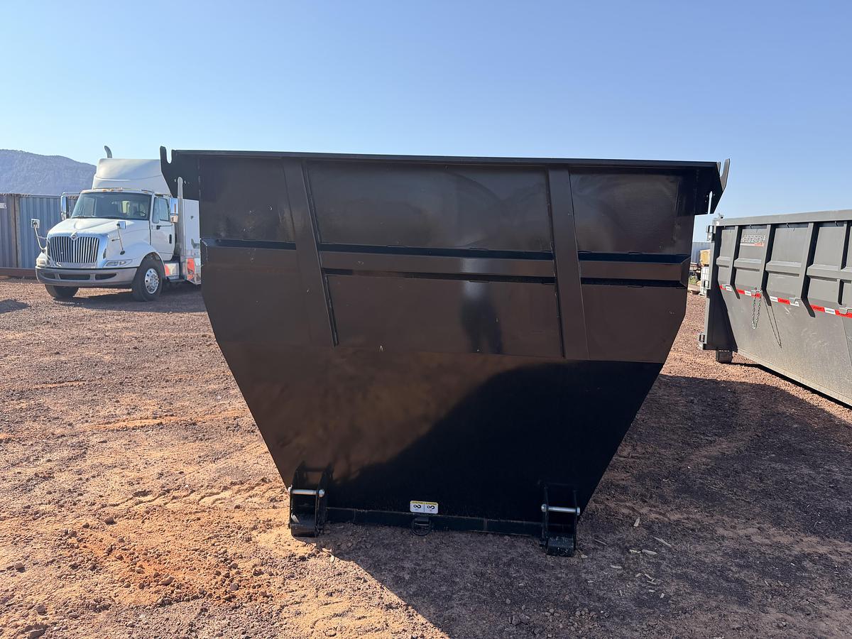 Roll-Off Dumpster-Black
