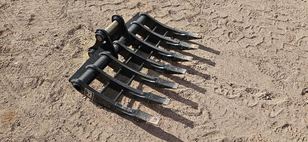 Used 40" Mini Excavator Rake