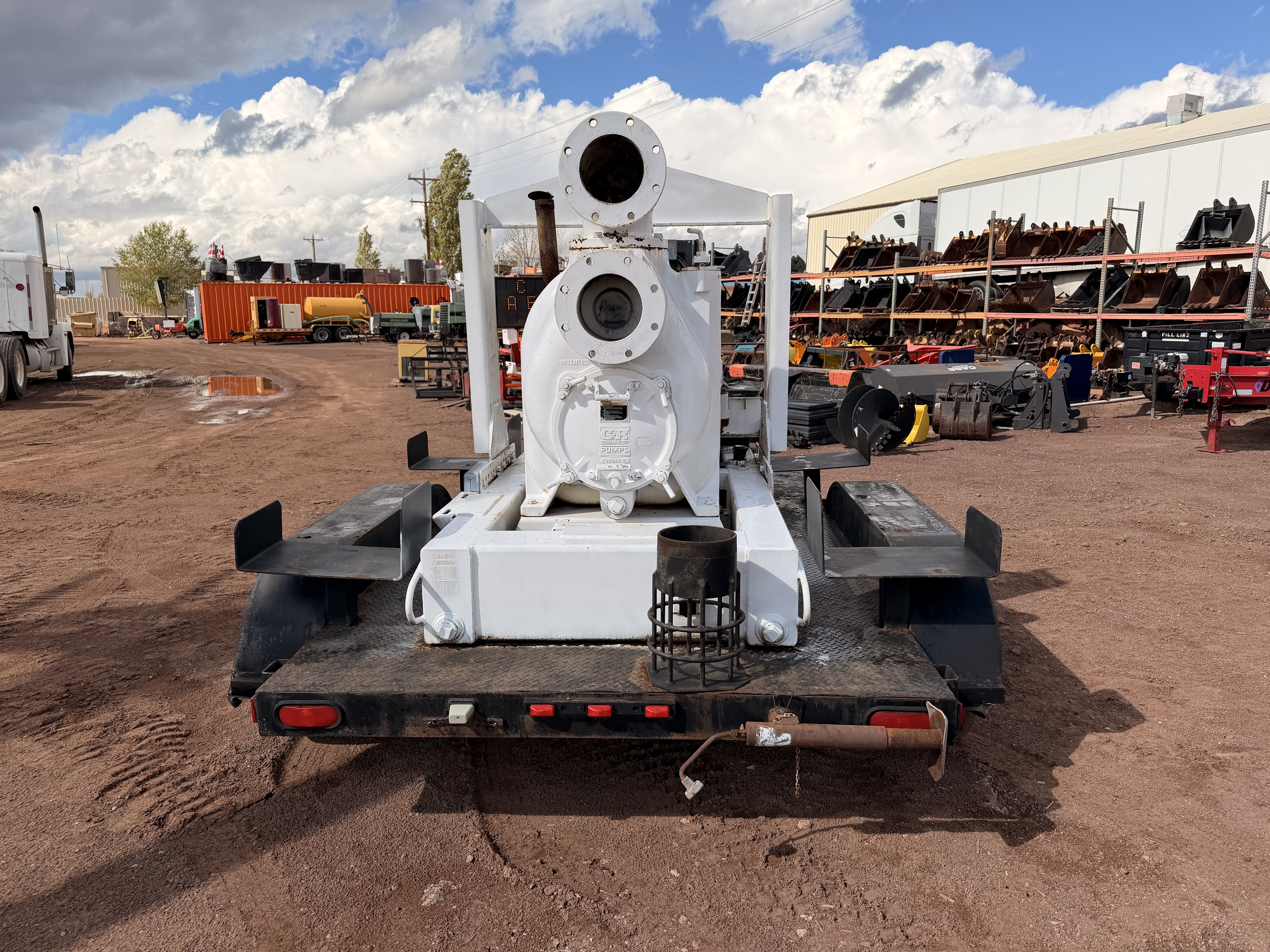 Used 2007 Gorman Rupp Pump Trailer