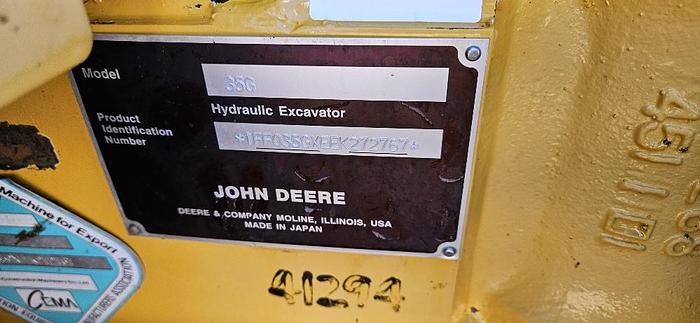 Used 2015 John Deere Mini Excavator