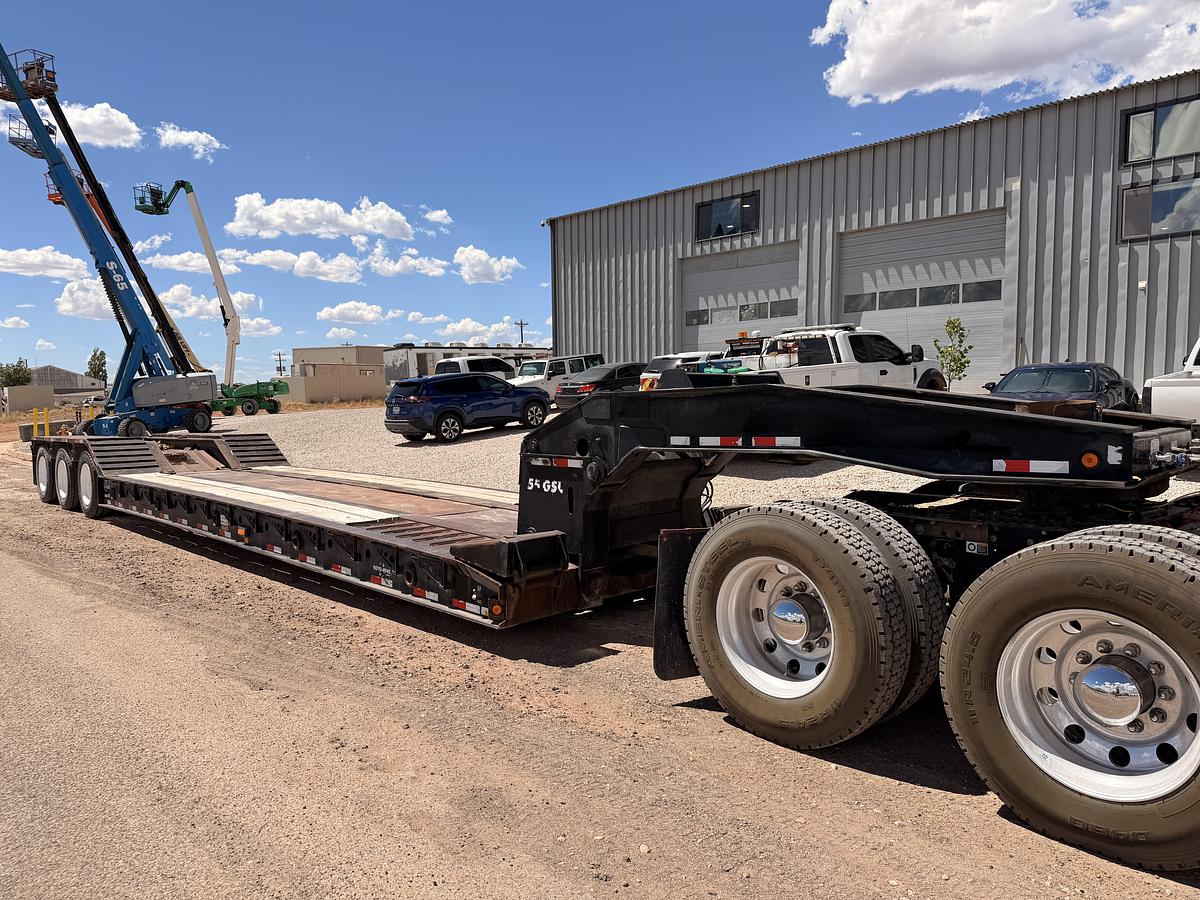 Used 2013 Eager Beaver Lowboy Equipment Trailer