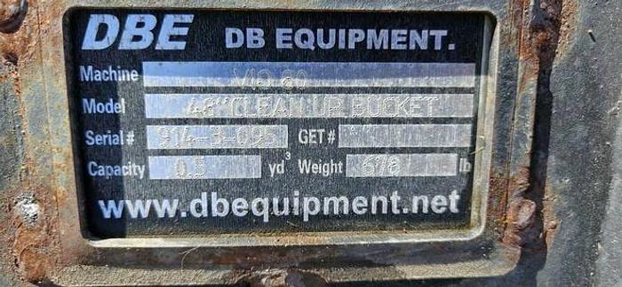 48" Excavator Clean Up Bucket