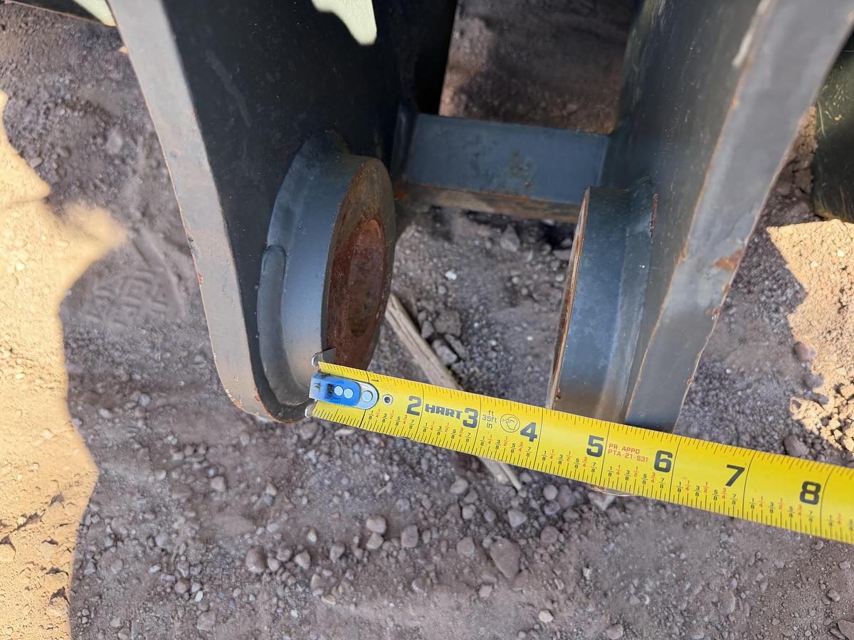 Used 9ft Loader Side Dump Bucket