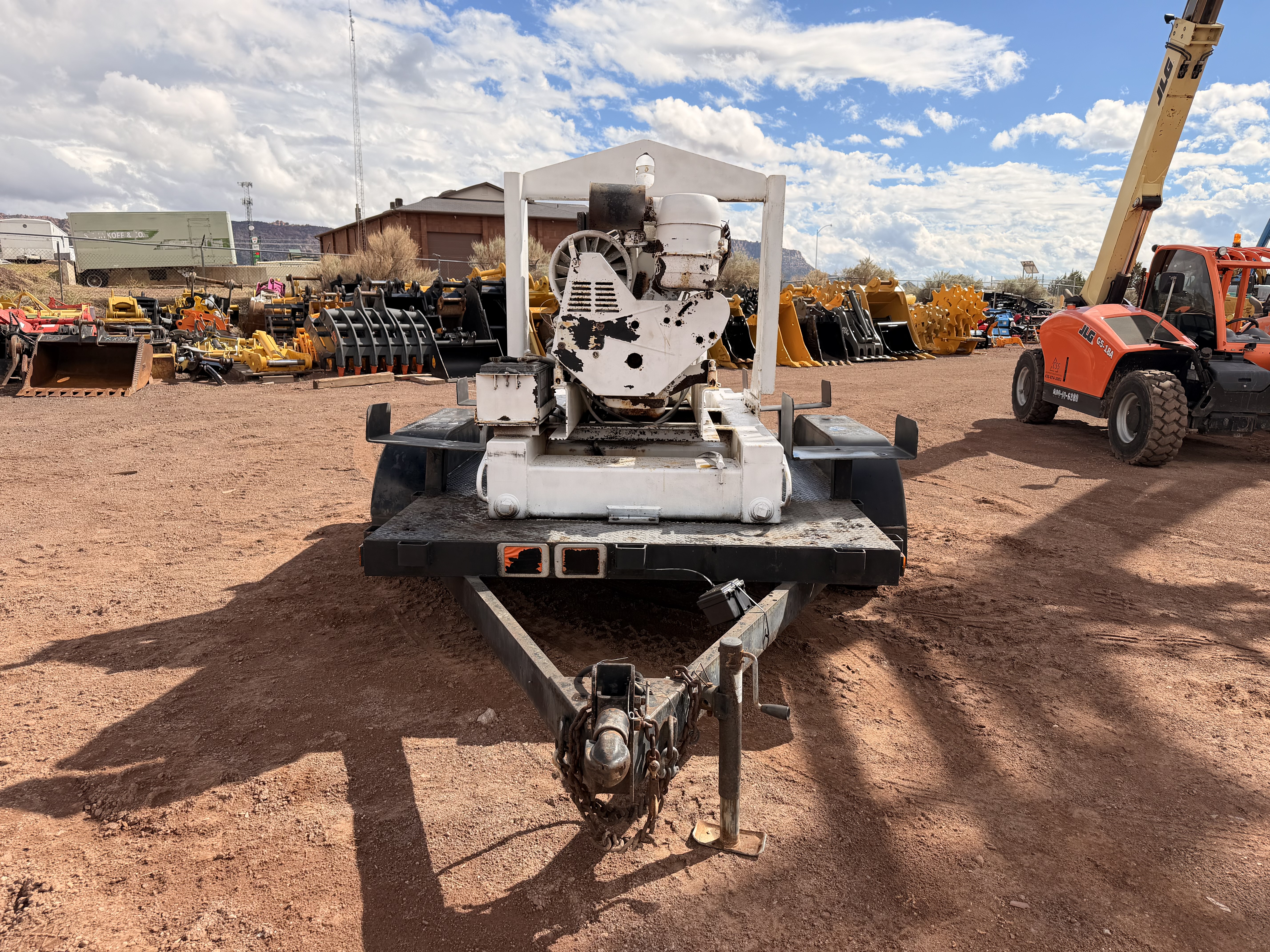 Used 2007 Gorman Rupp Pump Trailer