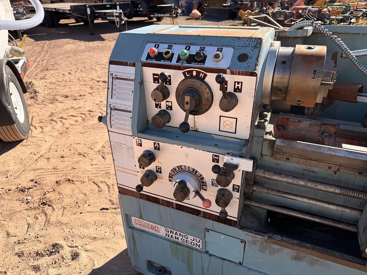 Used Namseon Acra Bed Lathe