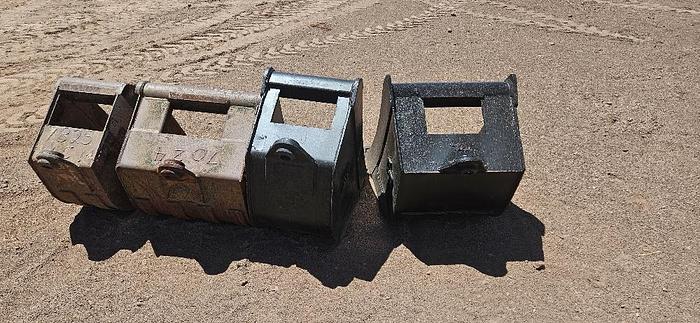 Used Wain Roy Excavator Buckets
