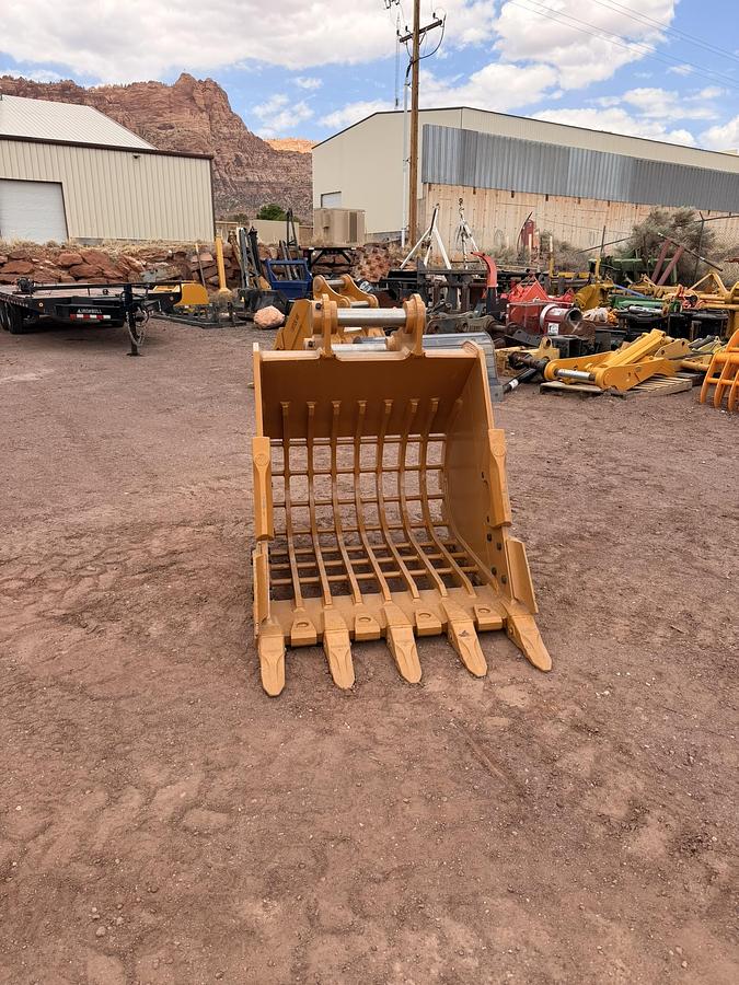 48" Excavator Skeleton Bucket With Teeth