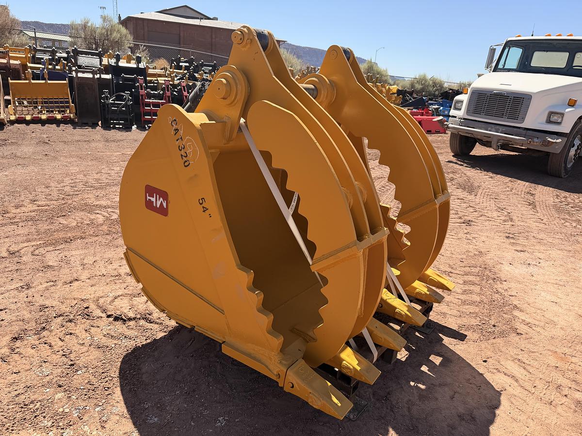 54" Excavator Hydraulic Grapple Bucket