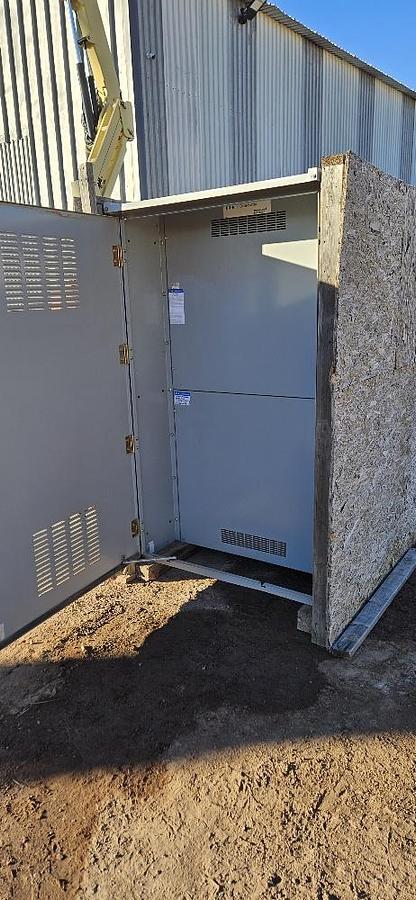 Used 600 Volt Switch Bored Cabinet