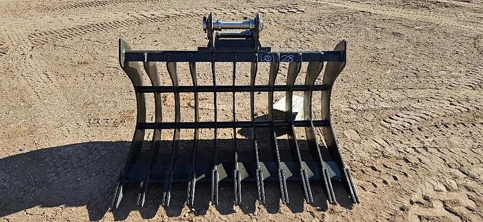 56" Excavator Rake
